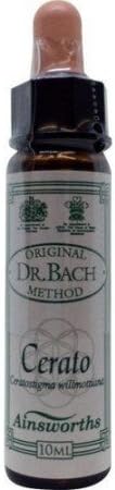 Ainsworths10 ml Cerato Bach Flower Remedy