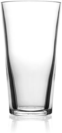 symGLASS 16-Ounce Unbreakable Pint Glass, Set of 4
