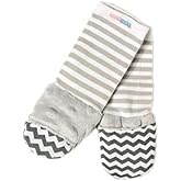 Handsocks Plushy Stay On Strap-Free No-Scratch & Warmth Mittens