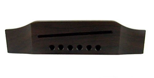 Allparts GB-0859-0R0 Reverse Pin Acoustic Bridge