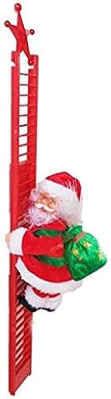 Shama はしごを登る サンタクロース サンタ人形 クリスマスツリー飾り 子供 ギフト 屋内屋外 デコレーション ドレス アクセサリー おもちゃ Amazon