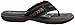 Skechers Womens Bayshore Flip Flop, Black/Pink, 7