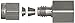 Parker A-Lok 8FSC8N-316 316 Stainless Steel Compression Tube Fitting, Adapter, 1/2