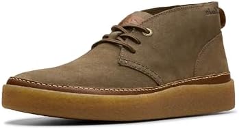Clarks Collection Gereld Mid Leather Chukka Boots Brown Men’s Size 12M Casual Amazon.com | Clarks Collection Men main image 4