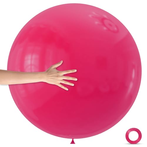 Hot Pink Big Balloons