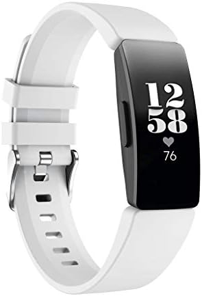 Soft Waterproof Breathable Sports Silicone Bracelet Strap Band for Fitbit Inspire/Inspire HR
