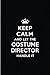 Keep Calm and Let the Costume Director Handle It: Blank Lined 6x9 Costume Director quote Journal/Not by Real Joy Publications