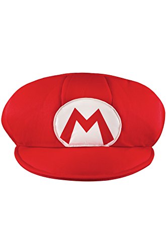 Disguise Men's Nintendo Super Mario Bros. Mario Adult Hat Costume