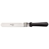 Ateco 1307 Ultra Offset Spatula With 7.75 By 1.25-Inch Stainless Steel Blade, Plastic Handle, Dishwasher Safe