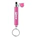 Mace Brand KeyGuard Mini Pepper Spray, Pink, 2-Pack – Accurate 5’ Powerful Pepper Spray Keychain for Women & Men – Refillable Spray, Flip-Top Safety Cap for Fast Access – Easy to Use, Made in The USA
