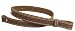 Leather Rifle Sling genuine Vintage brown crazy horse gun strap stitched 1" inch primary