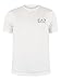 Emporio Armani Men's EA7 Logo T-Shirt, White, Large