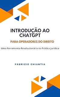 Livro Introdução ao ChatGPT para operadores do direito