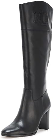 Amazon.com | Lauren Ralph Lauren Women's MANCHESTER TALL BOOT, CHESTNUT  BROWN, 11 | Knee-High
