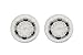 Sonimart Compatible Replacement Facial Cleansing Brush Heads (2-Pack), designed for Sensitive Skin, fits Mia, Mia2, Mia3 (Aria), SMART Profile, Alpha Fit, Pro, Plus and Radiance Cleansing Systems