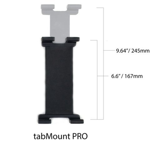 Fotopro iPad Stand Adaptor, Clamp Mount Stand Compatible with Table Tripod Selfie Sticks monopod, Stand Holder Clip for iPad and Tablets