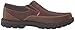 Skechers USA Men's Segment The Search Slip On Loafer, Dark Brown, 9 M US