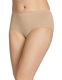 Jockey - Calzoncillos de microfibra para mujer, paquete de 3
