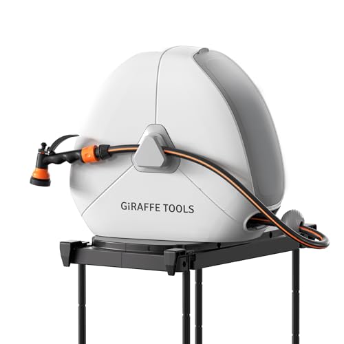 Giraffe Tools Ausziehbare Schlauchtrommel 25m Bodenmontage 360°