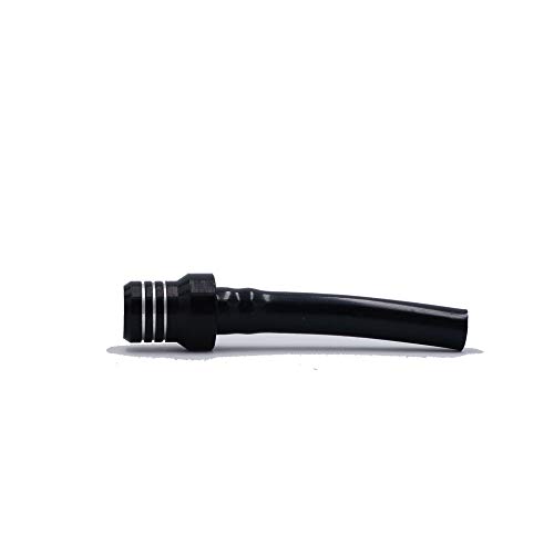 Yokepo Billet Gas Fuel Cap Air Vent Hose Tube Breather For Motorcycle Motocross Pit Dirt Bike (Black)