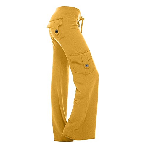 Gcvizuso Black Cargo Pants Women High Waisted Cargo