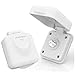 Furrion Mini TV/SAT Inlet Square with F-Type Connector for Coaxial Cable Feed; Marine Grade Weatherproof Sealing (White) - FTVINB-PS