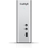 CalDigit TS3 Thunderbolt 3 Docking Station with 0.5 meter cable - 85W Charging. USB 3.1, eSATA, DisplayPort, LAN, Audio for 2016/2017 Macbook Pro and Windows PC