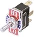 Symtec 300005 Replacement Hi-Low Flush Mount Rocker Switch for ATV Snowmobile Hand Warmer