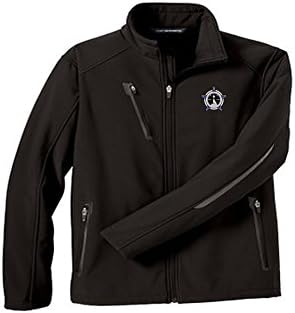 Police Blotter Wolfhunter Mens Soft Shell Fleece Jacket for Police / LEO's / Military X-Large Black