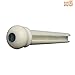Leegoal Acoustic Guitar ABS Plastic Bridge Pins (Ivory Black Dot,6pcs)