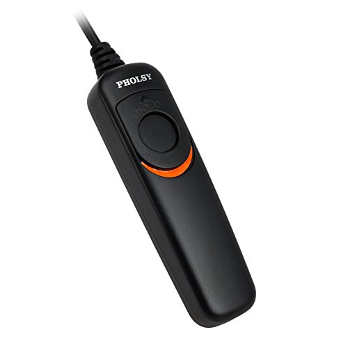 PHOLSY Wired Shutter Remote Control Cord C8 Shutter Release Cable for Canon Cameras, Replaces Canon RS-80N3 Remote Switch