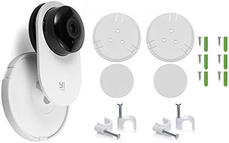 fstop labs Camera Wall Mount Stand Bracket with 360 degree Swivel for Yi Home Security Camera