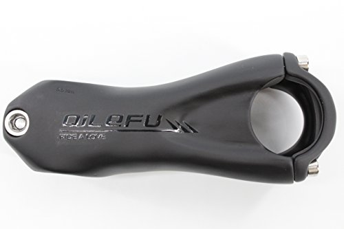 QILEFU Mountain bike matte full carbon fibre bicycle stems road 6 angles degree 31.880-120mm (120mm)
