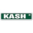 Kash Street Sign Childrens Name Room Sign | Indoor/Outdoor | 24" Wide
