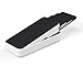 GlasMag Magnetic Everclean Eraser for Glass Whiteboards. Strong Neodymium Magnets. 3 Additional Felt Pads Inside. (White)