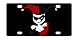 Blue sky Custom Harley Quinn Metal License Plate
