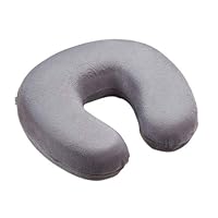 MOGOV Memory Foam Comfort Neck Support Soft Velour Travel Cushion Pillow with Rucksack Multiple Color in Available