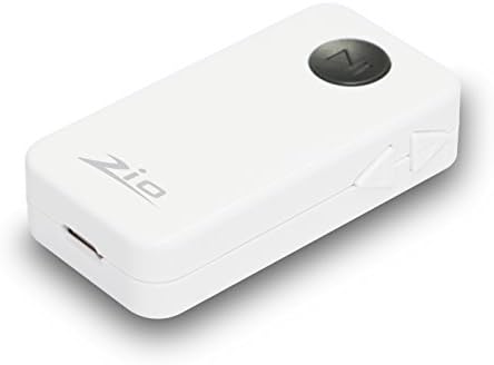Bluetooth Receiver,Zio Mini Wireless CSR Bluetooth4.0 Audio Music Streaming Receiver Adapter with 3.5 mm Stereo Output and Hands Free Calling for Car and Integrated multi-point technology for iphone 6S, iphone 6, 6 Plus, 5 5c 5s 4s ipad, LG G2, Samsung Galaxy S5 S4 S3 Note 3, iPod, MP3 and other Audio Devices (BT04-WHITE)