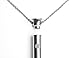 Crave Vesper Original Vibration Necklace | Wearable Sex Toys Vibrating Necklace for Adults | Luxury Adult Toys & Adult Toy Accessories, Silver