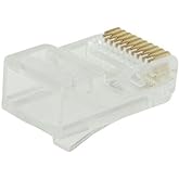 RiteAV - RJ50 10p10c Modular Connector (for Round Cable, Stranded) (Crimp) 10 PCS Pack