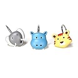 Safari Resin Shower Curtain Hooks