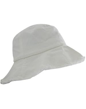 Women Simple Burr Solid Foldable Sun Protection Casual Bucket Hat