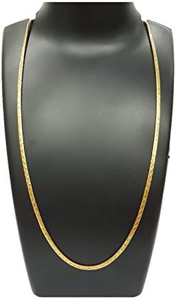 Hemsutra Gold Plated Chain for Men and Women (HSGC14)