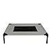 KOPEKS - Elevated Indoor Outdoor Portable Bed - Medium Size Grey Color