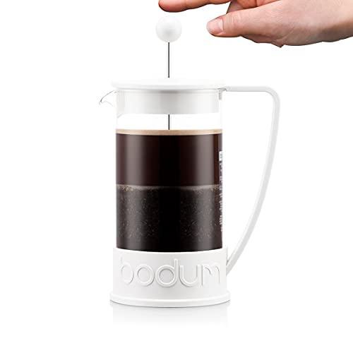 Bodum CD white Cafetière Brazil French Press 8 cup1l, 8 Cups Pricepulse