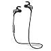 Jave Bluetooth Headphones, Bluetooth 4.1 Wireless Sports Earphones Lightweight Stereo Earbuds with Magnetic Connection, Sweatproof Sports Headset with Metallic Housing & Built-in Mic (Black)
