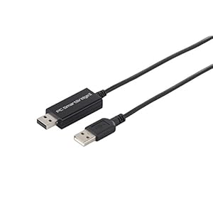 iBUFFALO パソコン自動切替器 マウス/キーボード ブラック BSKM203