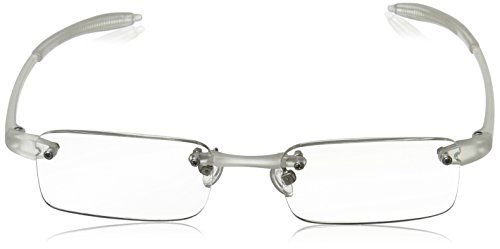 Visualites 201 Reading Glasses,Crystal Frame/Clear Lens,1.75 Strength,48 mm