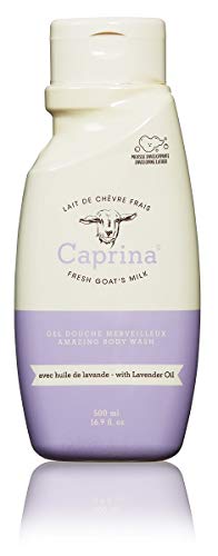 Caprina by Canus Fresh Goat's Milk Body Wash, Lavender Oil, 16.9 Fluid Ounce - Thumbnail 4