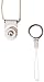 Reiko STRAP-LCWH Fashionable Universal Neck Strap Lanyard for Mobile Phones- 1 Pack - Retail Packaging - White